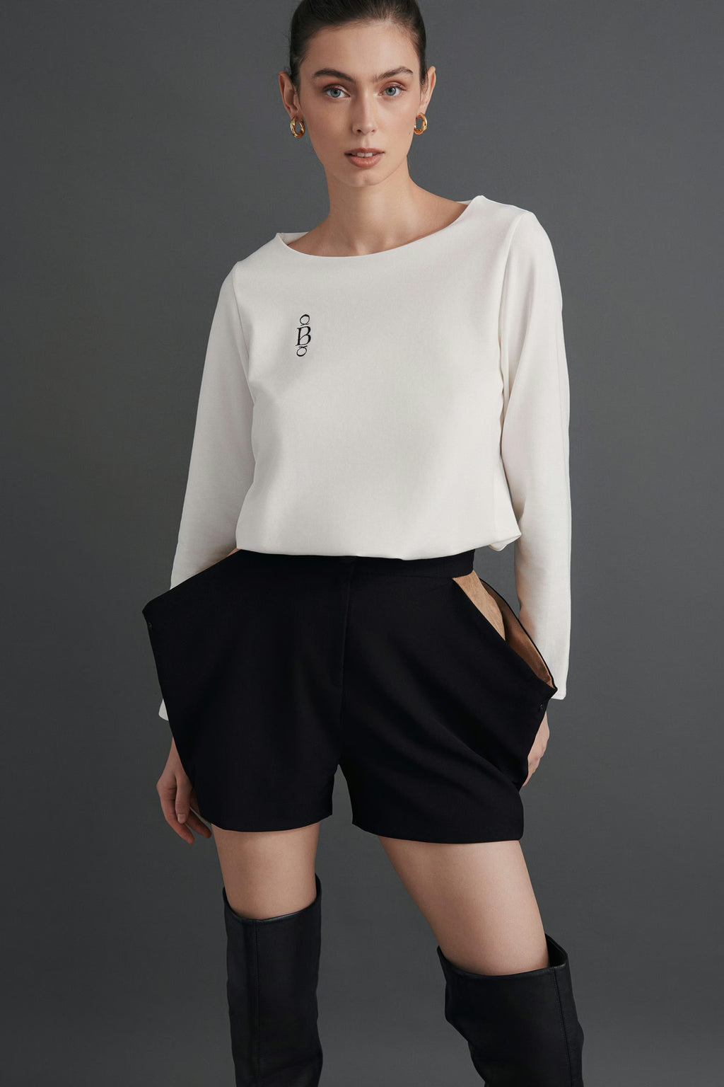 Longsleeve Ecru