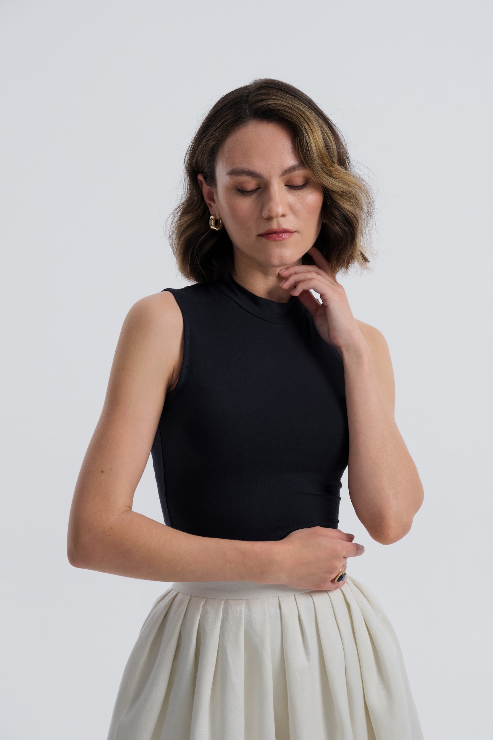 Mykonos Bleu Top